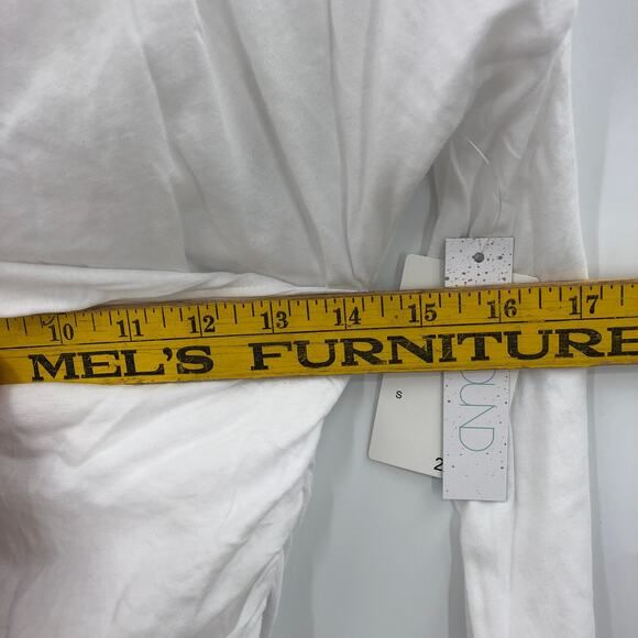 Abound Womens Off The Shoulder Wrap Bodysuits  Long Sleeve White Size Small NWT - Picture 8 of 9